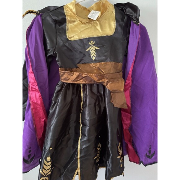 Disney Frozen Anna Costume‎ with Cloak Size 4-6X - Picture 4 of 4